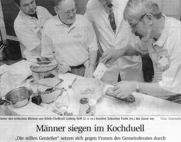 gescannter Zeitungsartikel
