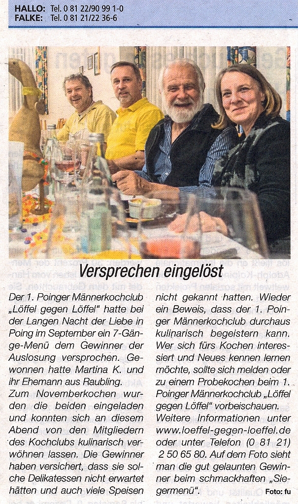 Artikel aus der Hallo Ebersberg